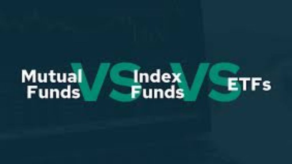 Difference between Index Fund,Mutual Fund and ETF